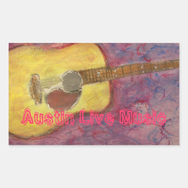Austin Live Music Sticker (Front)