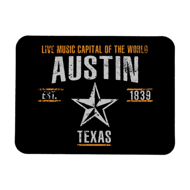 Austin Magnet (Horizontal)