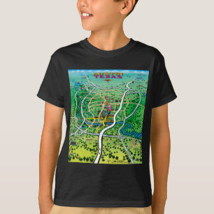 Austin Map T-Shirt