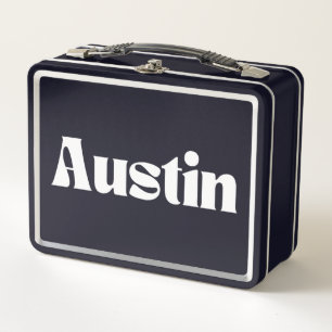 Austin metal lunch box