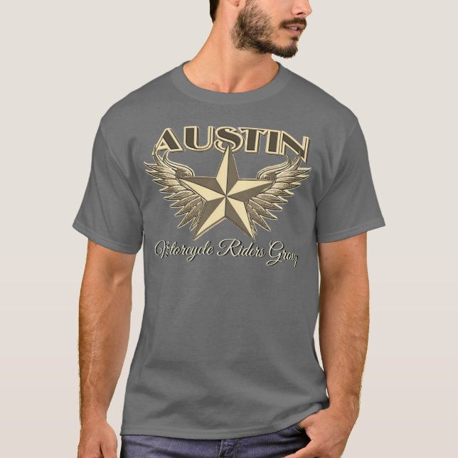 Austin Motorcycle Riders Group T-Shirt (Front)