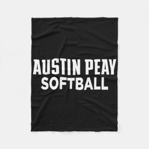 Austin Peay State University Softll Governors Appa Fleece Blanket