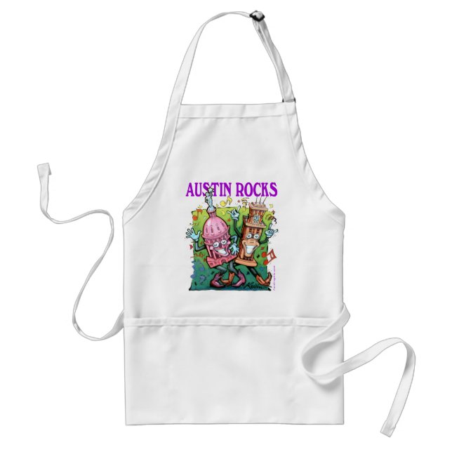 Austin Rocks Standard Apron (Front)