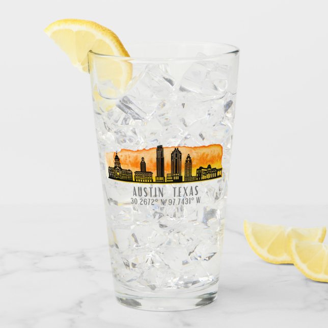 Austin Skyline Latitude  Glass (Front Ice)
