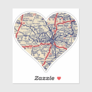 Austin Texas 1941 Map