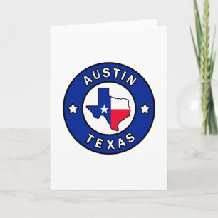 Austin Texas Card