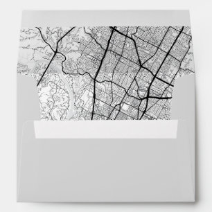 Austin, Texas City Map Enveloppe