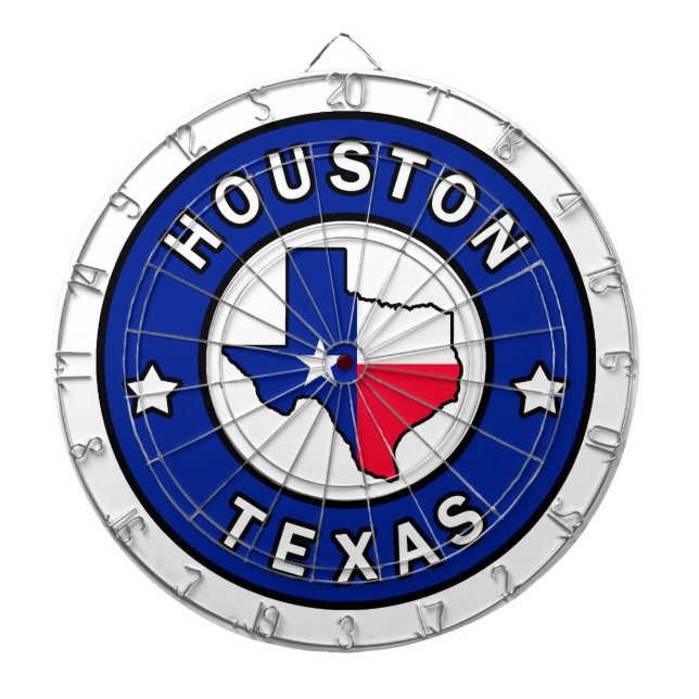 Austin Texas Dartboard (Front)
