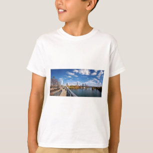Austin Texas Downtown Lady Bird Lake Trail Bridge T-Shirt
