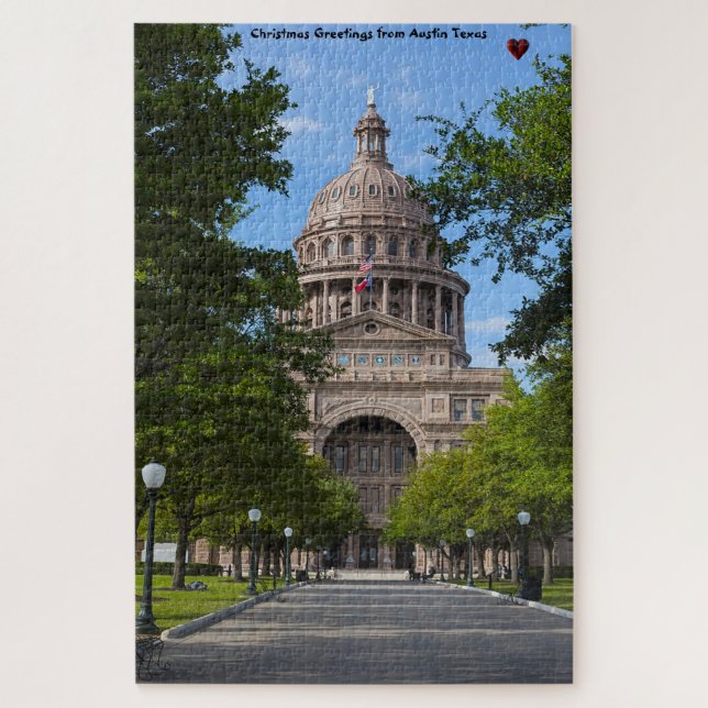 Austin Texas Jigsaw Puzzle (Vertical)