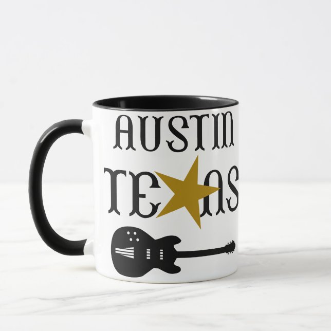 Austin Texas Mug (Left)