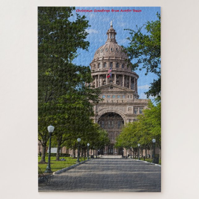 Austin Texas. Puzzle (Vertical)