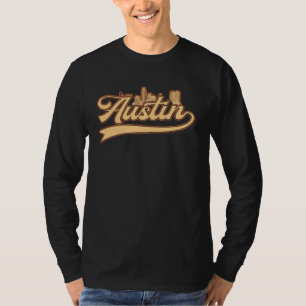 Austin Texas retro City Hometown Vintage T-Shirt