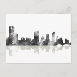 Austin Texas Skyline Postcard