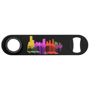 AUSTIN TEXAS SKYLINE PUDDLES - SPEED BOTTLE OPENER