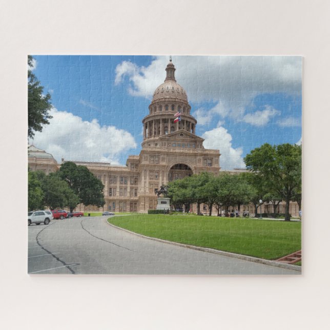 Austin Texas State Capitol Building Photo Puzzle (Horizontal)
