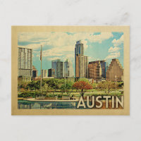 Austin Texas Vintage Travel