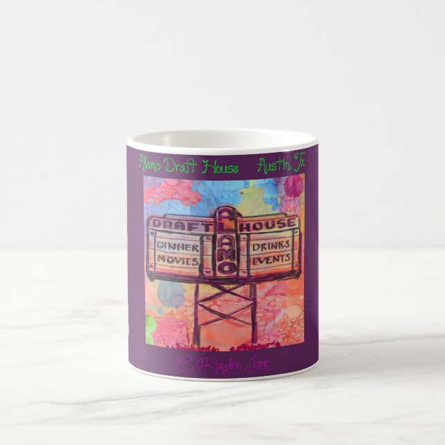 Austin Throw Back Alamo Draught   House Mug (Center)