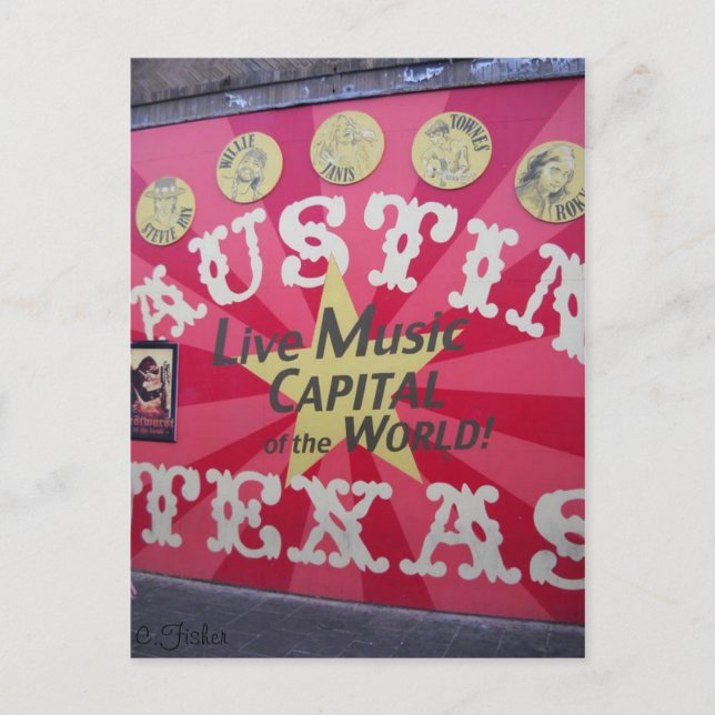 Austin, TX Postcard (Front)