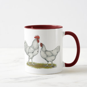Austra White Chickens Mug