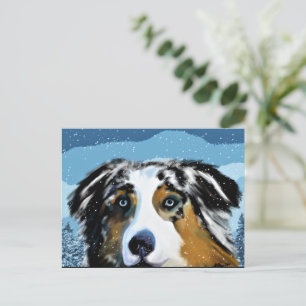 AUSTRALAN SHEPHERD   POSTCARD