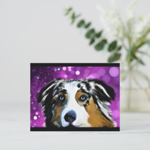 AUSTRALAN SHEPHERD  POSTCARD