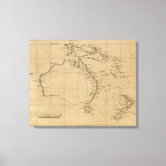 Australasia Canvas Print (Front)