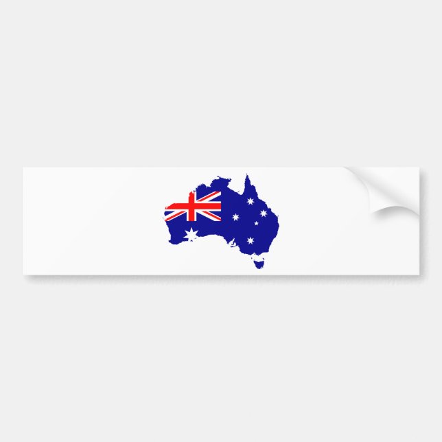 australia3 bumper sticker (Front)