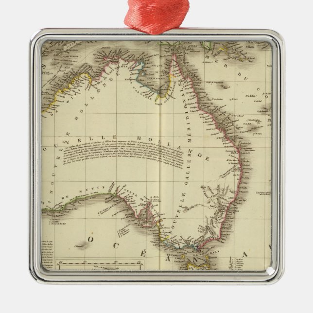 Australia 10 metal ornament (Front)