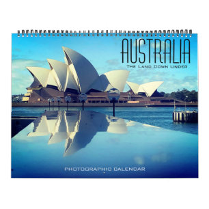 australia 2025 (with locations) large calendar