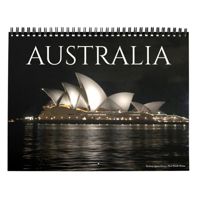 australia 2026 (with locations) calendar (Cover)