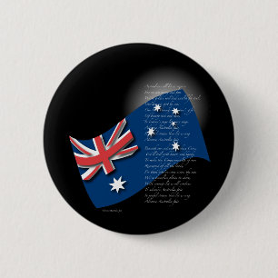 Australia 2 Inch Round Button