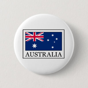 Australia 2 Inch Round Button