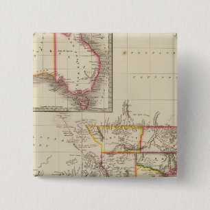 Australia 2 inch square button