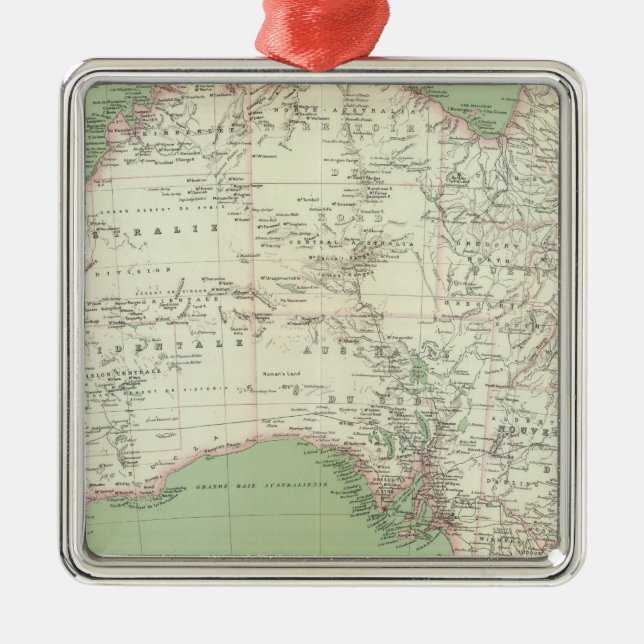 Australia 6 metal ornament (Front)