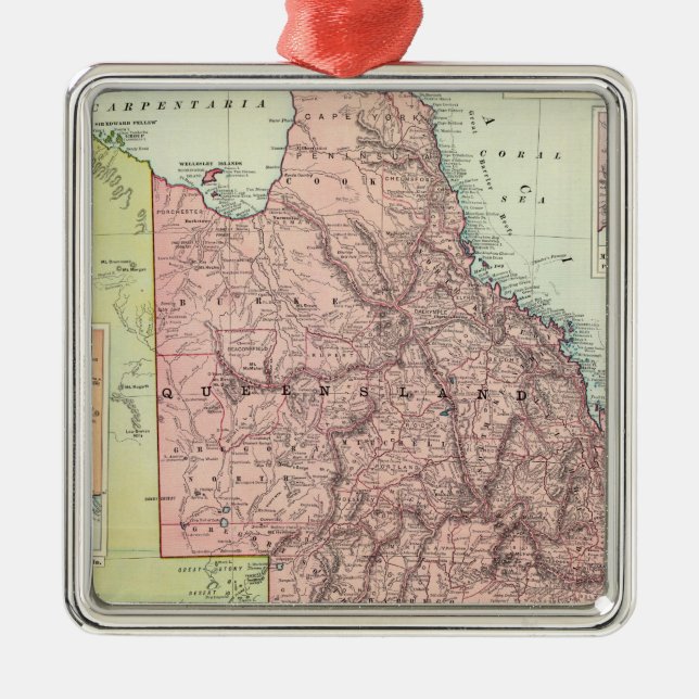 Australia 8 metal ornament (Front)