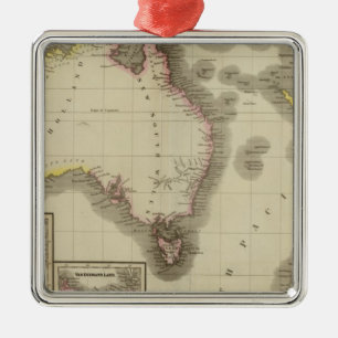 Australia 9 metal ornament