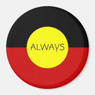 australia aboriginal flag magnet