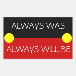 australia aboriginal flag sticker