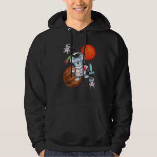 Australia Animal Space Travel Koala Astronaut Hoodie
