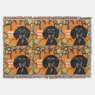 AUSTRALIA ART THROW BLANKET