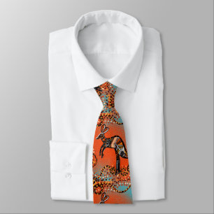 AUSTRALIA ART TIE