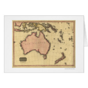 Australia Asia Map By John Pinkerton 1818