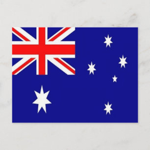 Australia - Australian Flag - Postcard