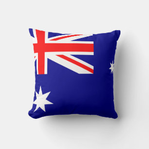Australia (Australian) Flag Throw Pillow