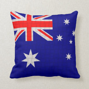 Australia Australian Flag Throw Pillow