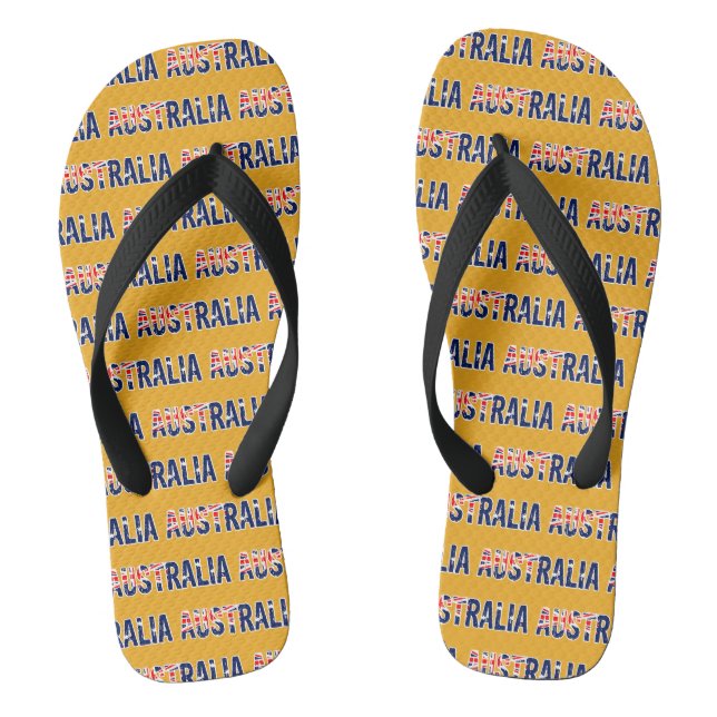 Australia, Australian  Flip Flops (Footbed)