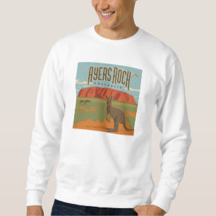 Australia Ayers Rock Kangaroos Sweatshirt