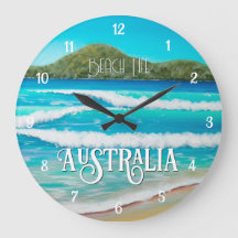 Australia Beach Blue Waves Painting