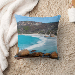 Australia Beach Paradise Landscape Photo Throw Pillow